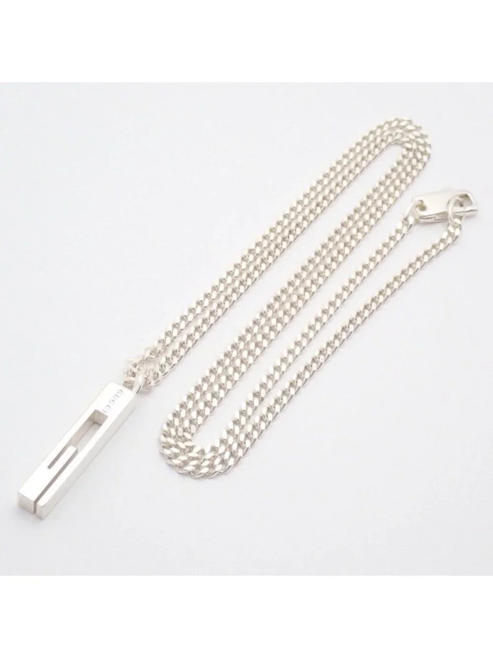Gucci Small Necklace 925 Sterling Silver Pawn